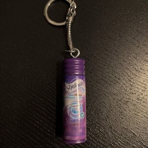 Mini brands keychain/ shaving cream/ skintimate